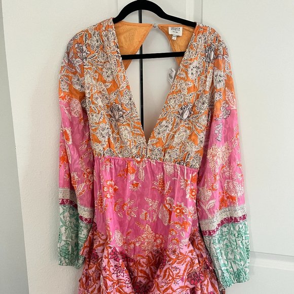 Hemant & Nandita Ruffled Short dRESS - Picture 3 of 4